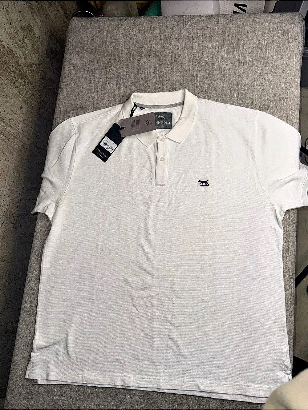 Rodd & Gunn The Gunn Polo Men’s XXXL White NWT Flawed Read